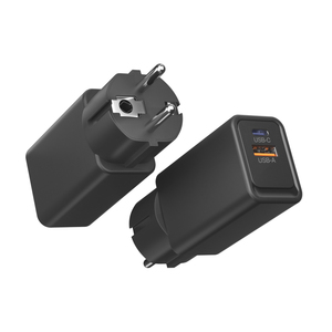 Gan PD tường sạc nền tảng Hàn Quốc Đen Trắng điện thoại di động/máy ảnh/PDA/MP3 USB sạc du lịch gan 65W Hàn Quốc cắm cách gan - Product Image 5