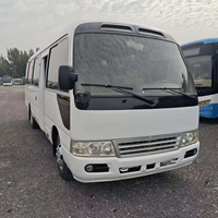 Bus Coaster d'occasion, manuel, 6 cylindres, diesel, moteur 4-6L, norme Euro 2, 23-29 places, porte pliante, Henan