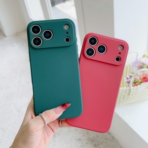 Funda Protectora para Cámara de TPU de 1.5MM, Precio de Fábrica, Funda de Silicona Mate Anti-Golpes para iPhone 17 16 Pro Max Air - Product Image 6