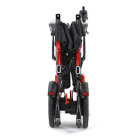 Fauteuil roulant électrique pliable léger de 13,9 kg, cadre entièrement en fibre de carbone, chaise de mobilité compacte pour les voyages, utilisation tout-terrain