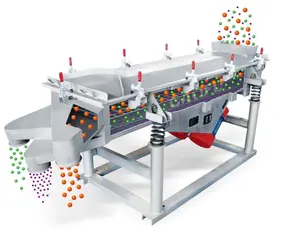 2024 Venta caliente xxnx máquina de pantalla vibratoria de arena de doble cubierta separador vibratorio tamizado lineal para arena