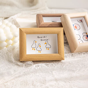 Tùy chỉnh 5x7 Mini MDF khung ảnh bán buôn thời trang trang trí nội thất UV in hình ảnh khung với thiết kế sáng tạo biểu tượng tùy chỉnh - Product Image 3