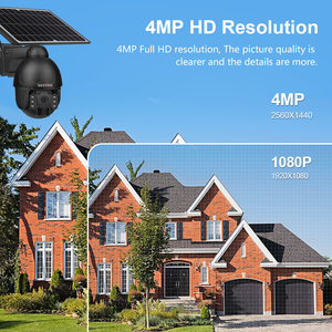 2025 nóng bán Full HD 4MP CCTV năng lượng mặt trời 4 gam mạng Máy ảnh Kim Loại Nhà ở hệ thống an ninh IP66 ngoài trời không thấm nước điện năng thấp máy ảnh - Product Image 6