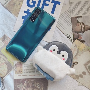 Wholesale Animal Kids Wallet Small Soft Zipper Coin Bags Keychain Custom Girls Boys <b>Cute</b> Animal Plush Coin <b>Purse</b> Gift Small Bag - Product Image 4
