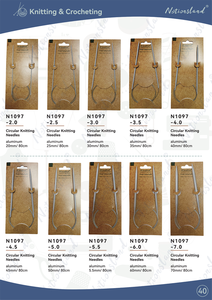 Ensemble d'aiguilles à tricoter circulaires interchangeables à double pointe, matériel <span class=keywords><strong>et</strong></span> accessoires de couture - Product Image 2
