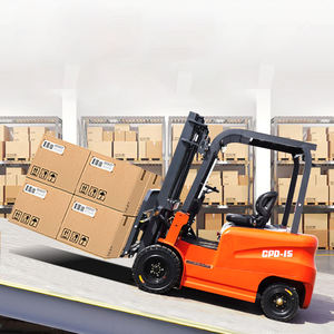 Chariot élévateur diesel japonais d'occasion, petit modèle 7F FD50, 5 tonnes, hauteur de levage 4 mètres, en bon état - Product Image 6