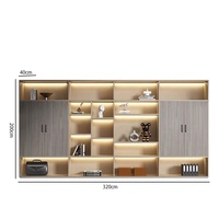 Meubles de bureau de luxe haut de gamme, bureau de direction en forme de L, bureau de PDG en MFC