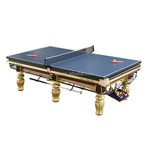 Nouvelle conception de table de <span class=keywords><strong>billard</strong></span> de style chinois de 9 pieds de la marque S.Q.F, pour la maison, les loisirs et le divertissement, avec plateau en ardoise et poches en nylon écologiques - Product Image 2