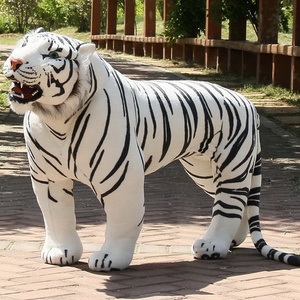 Dev gerçekçi peluş aslan yaşam boyutu peluş ayakta aslan doldurulmuş oyuncak
