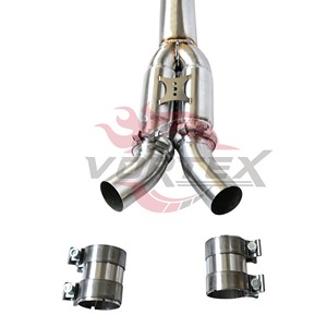 Vortex SS304 Exhaust Midpipe fits BMW M2 G87 3.0T Performance Racing Single to Dual Pipe - Product Image 6