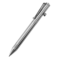 Bolígrafo Táctico de Acero Inoxidable de Alta Resistencia, Rompecristales de Emergencia, Instrumento Manual EDC para Escribir y Firmar, con Clip