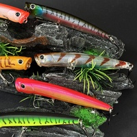 NOUVEAU Leurre Flottant MAJOR Minnow 85mm 6.2g, Appât Dur, 8 Couleurs, pour Achigan, Brochet, Perche