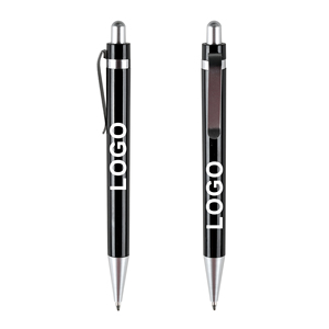 Creative Good Quality Transparent Plastic Ballpoint <b>Pen</b> Promotional Retractable Printable Logo Custom for Stationery Advertising - Product Image 5