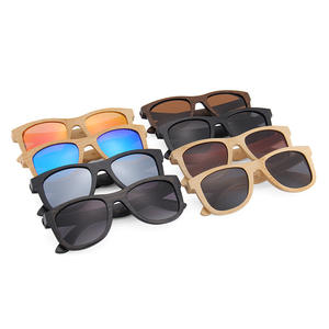 Модные поляризационные солнцезащитные очки из бамбука и дерева ручной работы, винтажная деревянная оправа, мужские очки для вождения, поляризованные женские солнцезащитные очки из бамбука - Product Image 6