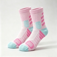 Chaussettes de sport d'été pour hommes, femmes et jeunes, vente en gros, antibactériennes, respirantes, rembourrées, pour la course et le basketball, épaisses