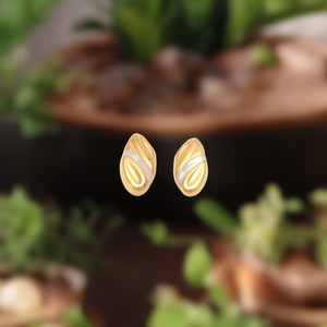 Boucles d'oreilles à clous tendance E295-E180-0434B - Product Image 3