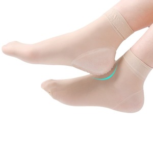 Women Ankle <b>Socks</b> Anti-Slip Breathable Transparent Summer <b>Moisturizing</b> Heel Protection <b>Socks</b> - Product Image 5