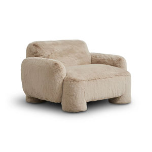 नॉर्डिक लक्ज़री मॉडर्न विला फैब्रिक <span class=keywords><strong>1</strong></span> व्यक्ति सीट सोफा चेयर बैकरेस्ट चेयर डिजाइनर सॉलिड वुड आर्मचेयर सिंगल पर्सन सोफा - Product Image 5