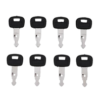 Clé de contact V2203-M V3800-T (8 pièces) RC411-53933 RC461-53930 pour Kubota KX121-3 KX161-3 KX41-3, pièce de rechange pour moteur Doosan et Develon