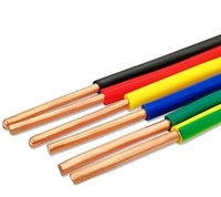 Home Elektrische Drähte 1, 5 mm2 2, 5 mm2 4 mm2 Solid Core Strang Core Wire Feuerfeste Gebäude drähte Kabel BV BVR
