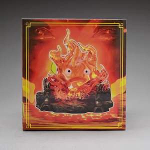 HESPER Luminous Howl's Moving Castle Calcifer Lámpara Respirante, Figura de PVC de Anime y <span class=keywords><strong>Manga</strong></span>, Estatuilla de Dibujos Animados, Juguetes de Regalo - Product Image 6