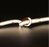 Bande COB 5mm 8mm 10mm 12V 24V 320 480leds/m 3000k 4000k 6500k Bande lumineuse LED Cob Flexible haute densité pour armoire centre commercial maison