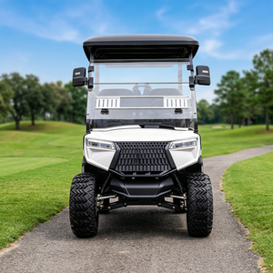Voiturette de golf électrique de luxe 4 places 72V au lithium avec moteur 5000W, autonomie de 90 km, personnalisable pour la chasse et l'utilisation sur routes non publiques - Product Image 2