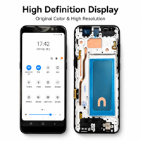 Écran LCD d'origine de haute qualité avec châssis pour Samsung Galaxy S21, S22, S23, S24, S25 – Pièce de rechange