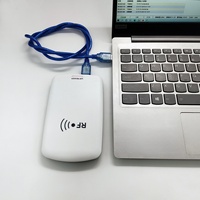 Lector/Escritor RFID UHF 860-960MHz E-Bit Windows 10, Protocolo ABS ISO 18000-6C, Etiqueta de Inventario Antirrobo para Tiendas Minoristas