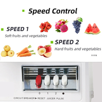 Groothandel Elektrische & Handmatige Sapcentrifuge Blender Machine 4-in-1 Multifunctionele Voedselverwerker Vleeshakker Molen voor Thuiskeuken