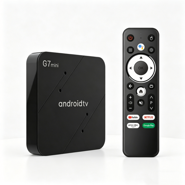2026 New Model Android 11 Quad Core 8GB G7 Amlogic S905 4K ATV Box Dual-Band 2.4G/5GHz WiFi BT5.0 Media Player