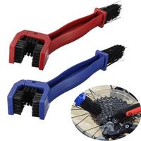 Brosse de nettoyage de vélo tout terrain, brosse de bicyclette à tête carrée, peut nettoyer les chaînes et les chaînes, accessoires de nettoyage