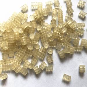 Bicycle O-Ring Cable Protectors For Derailleur Cables <b>Engineering</b> <b>Plastics</b> Yellow JT-0026 - Product Image 4