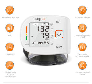 Máquina de control BP automática precisa, esfigmomanómetro electrónico, brazalete de muñeca, <span class=keywords><strong>Monitor</strong></span> de presión arterial para el hogar - Product Image 3