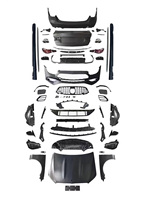 Nuevo Kit de Carrocería Completo para Clase E W212 2014-2016, Actualización a W213 E63 AMG 2021-2023, Parachoques Delantero/Trasero, Rejilla, Faldones Laterales, Capó