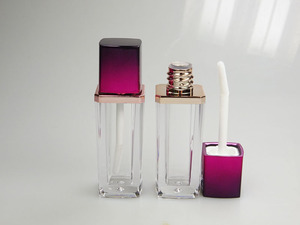 Fashion New PETG Lipgloss Tube 7ml 7.5ml Liquid Lipstick <b>Container</b> with Screw Cap Empty <b>Plastic</b> Lip Gloss Tubes - Product Image 5