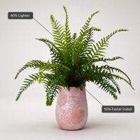Offre Spéciale Oh Arts : Plante Artificielle Petite, Faux Plante en Pot, Fougères