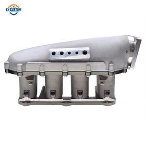 Race 90mm Throttle Body K20 K24 Engine Intake Manifold for Honda Civic 2002 -2005 Coupe Si Rsx K Series K Swap - Product Image 3