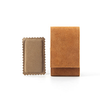 Étui de montre rectangulaire léger multifonction en cuir PU de luxe avec bouton-pression pour le rangement de montres en voyage, modèle HX-2110