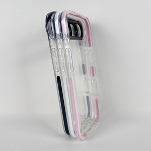 Chống sốc Glossy mềm tùy chỉnh trường hợp di động cho Iphone 17 16 Pro 15 TPE TPU trong suốt điện thoại di động bao gồm 17 Pro Max trường hợp 2 trong 1 - Product Image 2