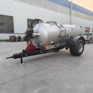 Camion citerne pour l'application de fumier agricole toutes saisons |   Épandeur à vide robuste remorquable par tracteur pour la fertilisation des champs et des pâturages - Product Image 1