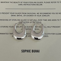 Boucles d'oreilles Huggie en forme de goutte d'eau avec design en U et cuivre électroplaqué pour femmes, accessoires de mode pour le quotidien