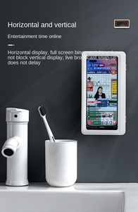 2025 support mural pour téléphone portable étui étanche avec aimant auto-adhésif caractéristique nouveaux accessoires pour la douche - Product Image 5