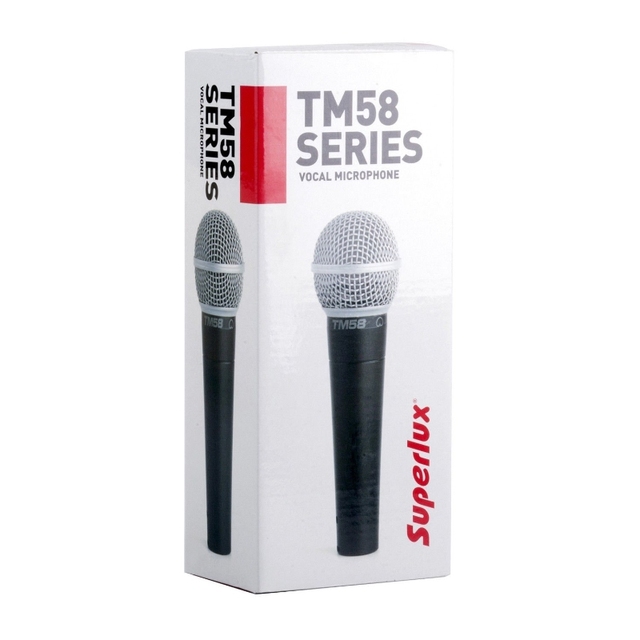 Superlux TM58 TM58S Dynamic Vocal Microphone