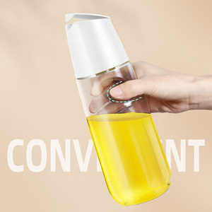 Contenedores de aceite de oliva para uso en la cocina, dispensador de vidrio con apertura y cierre automático, botella de aceite de 700ml y 24oz - Product Image 6