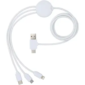 Cable de carga 5 en 1, antibacteriano puro, gadgets personalizados - Product Image 5