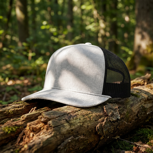 หมวกแก๊ปคอร์ดูรอย 5 ชิ้นแบบปรับแต่งได้ คุณภาพสูง สำหรับผู้ชาย เหมาะสำหรับงานปัก หมวกทรงเตี้ย สีเฮเธอร์ - Product Image 1