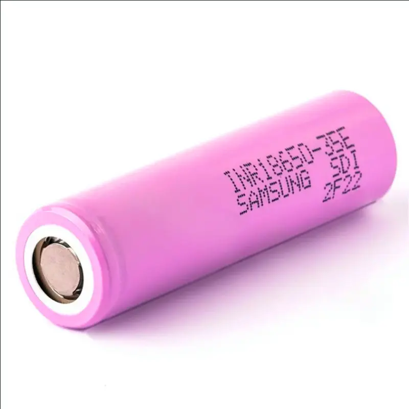 High Capacity INR 18650 35E 3.7V 3500mah 8A Pink imr rechargeable li-ion 18650 lithium battery