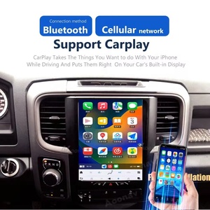10.5 Inch Android 13 Car Radio for Dodge RAM 1500 2013-2018 Stereo Multimedia Player GPS Navigation Head Unit Qualcomm 128GB - Product Image 3