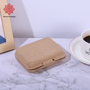 Cajas de Joyería Biodegradables Hechas de Pulpa de Papel Kraft, Accesorios de Embalaje, Artículos de Primera Necesidad, Anillos, Collares, Estuche para Lápices, Caja de Pulpa - Product Image 4